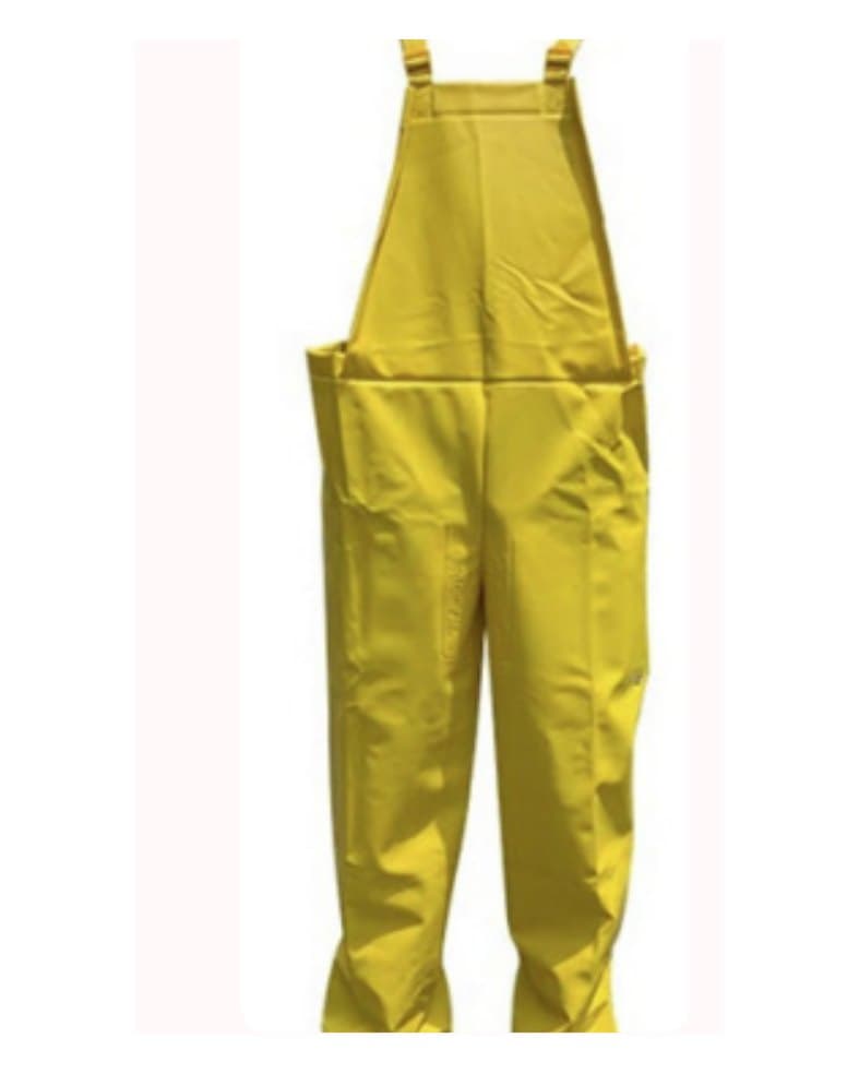 Traje impermeable tipo pechera minero calibre 25